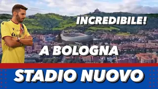 NUOVO STADIO A BOLOGNA ❤️💙 NON VEDO L’ORA! IMMAGINI DI COSA SARÀ BOLOGNA ❤️💙