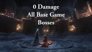 NG 0 Damage 0 Hits Taken All Base Game Bosses [DS3]