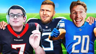 I Put YouTubers in the NFL!