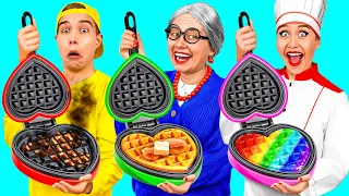 Reto De Cocina Yo vs Abuela | Desafíos Divertidos de TeenTeam Challenge