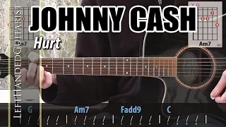 Johnny Cash - Hurt | guitar lesson