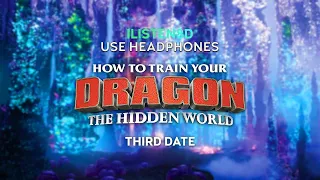 How To Train Your Dragon 3 | The Hidden World - Third Date | 8D AUDIO