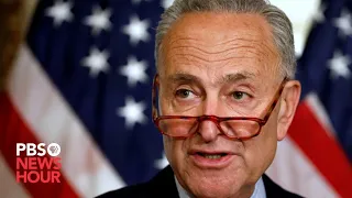 WATCH LIVE: Senate Majority Leader Schumer holds news briefing