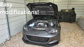 ND Miata easy modifications