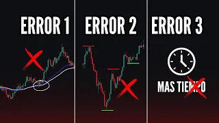 Los 3 ERRORES que NUNCA te harán RENTABLE en el TRADING