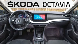 Очень четкая Skoda Octavia Style Plus A8 Mk4 2021