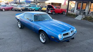 Test Drive 1974 Pontiac Formula Firebird SOLD $17,900 Maple Motors #1503