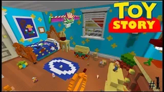 Toy Story Minecraft Mashup #1 At Andy’s House!!