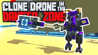 The Hardest Enemy Ever! - New Endless Mode Hammer Bot! - Clone Drone in the Danger Zone Gameplay