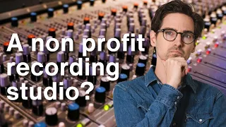 How does a non-profit recording studio work?