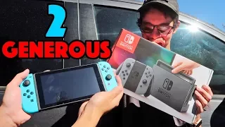 BUYING MY FRIEND A NINTENDO SWITCH (EMOTIONAL)