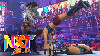 Katana Chance & Kayden Carter vs. Yulisa Leon & Valentina Feroz: WWE NXT, June 21, 2022