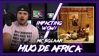 First Time Hearing Hijo de Africa MC Solaar (PROFOUND!) | Dereck Reacts