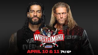 Roman Reigns vs Edge for The Universal Championship at WrestleMania 37 (WWE 2K20)