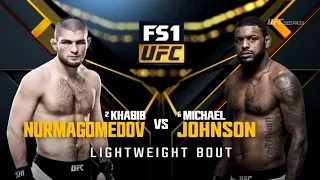 Khabib Nurmagomedov vs Michael Johnson - UFC FULL FIGHT CHAMPIONS