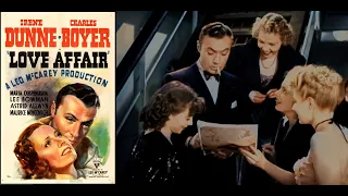 Love Affair 1939 Colorized. Full complete movie. Color. Irene Dunne and Charles Boyer