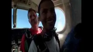 Skydiving from 13000 ft at California