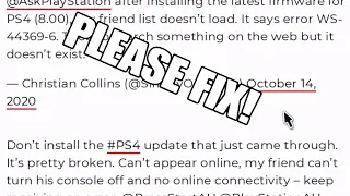 New Ps4 Update 8.0.0 is Terrible!!!