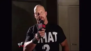 Stone Cold Steve Austin Drove Over To The Sonic Drive In And Ordered What ? WWE Raw 12-10-2001