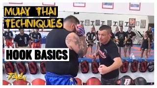 John Wayne Parr (Boonchu) at Double Dose Muay Thai Proper Hook Basics