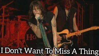 Aerosmith - I Don't Want To Miss A Thing - You Gotta Move 2004