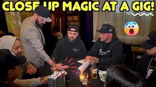 Crazy Close Up Magic at a GIG! | JS Magic