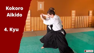 Kokoro Aikido 4. Kyu exam techniques