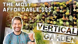 THE MOST AFFORDABLE VERTICAL GARDEN - IKEA HACK