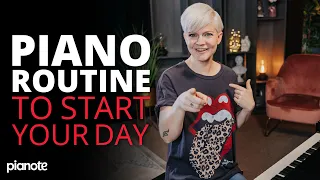 Piano Practice Routine To Start Your Day 🌅🎹 (Beginner Lesson)