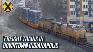 CSX Freights at Indianapolis Union Station