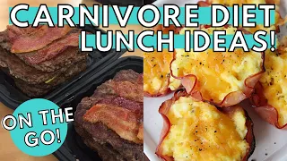 CARNIVORE DIET Menu for Lunch! | 7 PACKED LUNCHES FOR WORK