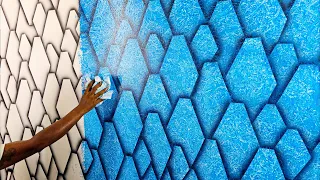 Royale Play Combination Spray Painting  | 3D wall design ideas