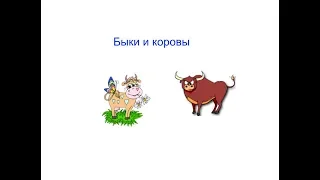Быки и коровы, логическая игра
