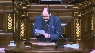 📖Josep María Pou - Lectura musicada de textos de El Quijote - Congreso de Los Diputados🟥🟨🟥