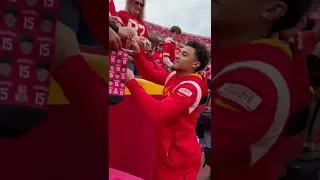 Trent spending time with the Kingdom | Chiefs vs. Bills