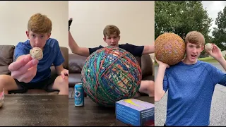 Funny Dylan Ayres Rubber Band Ball TikToks Compilation