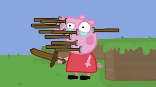 Si PEPPA PIG était dans MINECRAFT ? 🐷 🤣