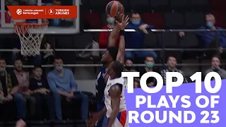 Top 10 Plays | Round 23 | Turkish Airlines EuroLeague