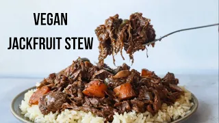 Jackfruit Stew: Quick & Easy Vegan Caribbean Meal | Vegan Comfort Food