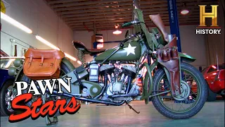 Pawn Stars: Rare 1941 Military Indian Motorcycle is a Stunner (Season 4)