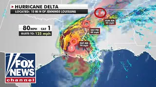 Hurricane Delta made landfall in Louisiana