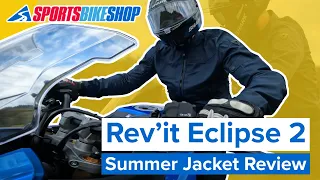 Rev’it Eclipse 2 mesh summer motorcycle jacket review - Sportsbikeshop
