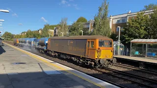 Freight trains and overground around London 21st October 2021