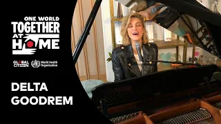 Delta Goodrem performs "Together We Are One" | One World: Together At Home