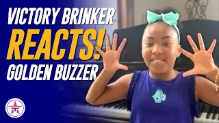 Victory Brinker Talks Slime, French Fries and Her HISTORIC Golden Buzzer on America's Got Talent!