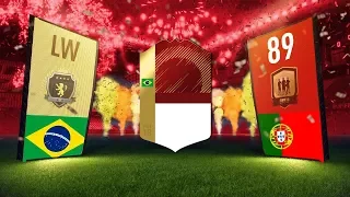 INSANE 100K PACK! HUGE RED INFORM PACKED! ELITE 1 FUT CHAMPS REWARDS!