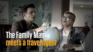 The Family Man meets a Travel Agent | Manoj Bajpayee | Atul Khatri