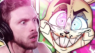 [FNAF COLLAB] FNAF SONG ANIMATION "Darkest Desire" by @LunaticHugo REACTION!