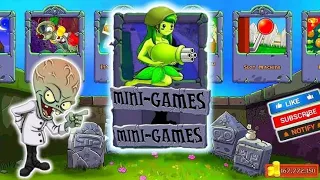 Plants vs Zombies | Mini Games | 3 Chapter Gameplay in 15:55 Minutes  FULL HD 1080p 60hz