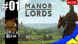 [Україномовний контент] Manor Lords. #01 Початок без жартів. Вас вітає Хутір Ізкоморне. (Стрім 1)